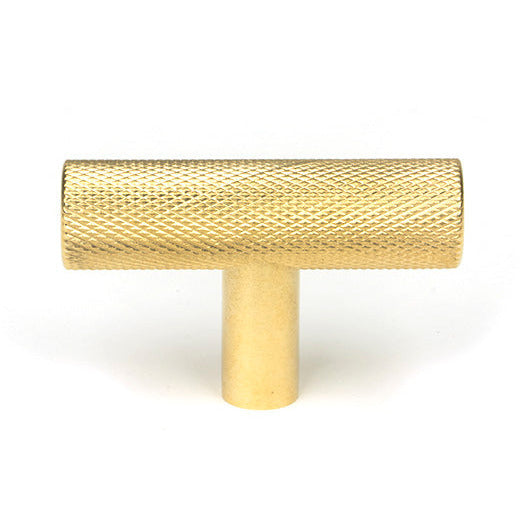 From The Anvil - Brompton T-Bar - Polished Brass - 50568 - Choice Handles