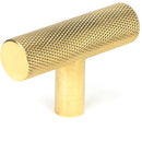From The Anvil - Brompton T-Bar - Polished Brass - 50568 - Choice Handles