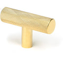 From The Anvil - Brompton T-Bar - Polished Brass - 50568 - Choice Handles