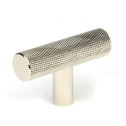 From The Anvil - Brompton T-Bar - Polished Nickel - 50570 - Choice Handles