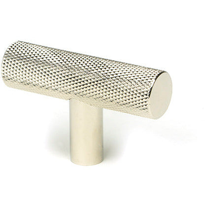 From The Anvil - Brompton T-Bar - Polished Nickel - 50570 - Choice Handles