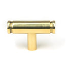From The Anvil - Kelso T-Bar - Polished Brass - 50574 - Choice Handles