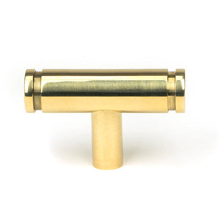 From The Anvil - Kelso T-Bar - Polished Brass - 50574 - Choice Handles
