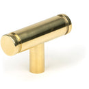From The Anvil - Kelso T-Bar - Polished Brass - 50574 - Choice Handles