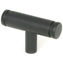 From The Anvil - Kelso T-Bar - Matt Black - 50579 - Choice Handles