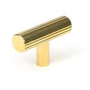 From The Anvil - Judd T-Bar - Polished Brass - 50580 - Choice Handles