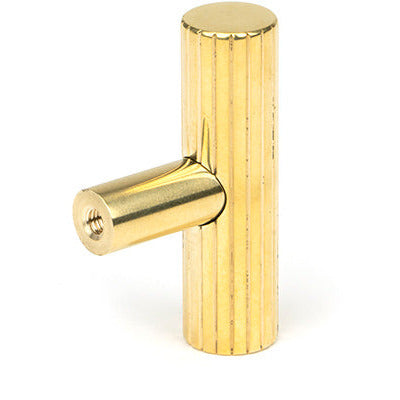 From The Anvil - Judd T-Bar - Polished Brass - 50580 - Choice Handles