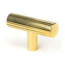 From The Anvil - Judd T-Bar - Polished Brass - 50580 - Choice Handles