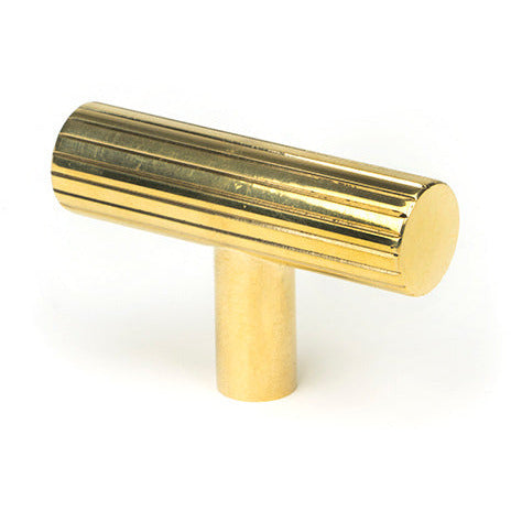 From The Anvil - Judd T-Bar - Polished Brass - 50580 - Choice Handles