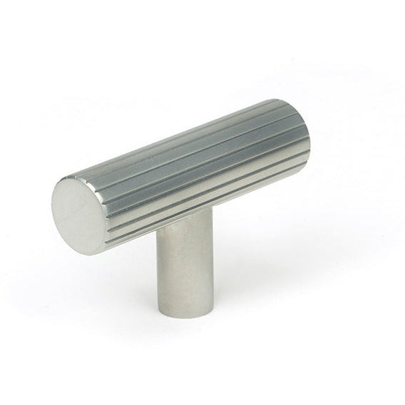 From The Anvil - Judd T-Bar - Satin Chrome - 50584 - Choice Handles