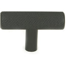 From The Anvil - Brompton T-Bar - Aged Bronze - 50586 - Choice Handles