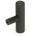 From The Anvil - Brompton T-Bar - Aged Bronze - 50586 - Choice Handles