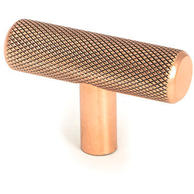 From The Anvil - Brompton T-Bar - Polished Bronze - 50587 - Choice Handles