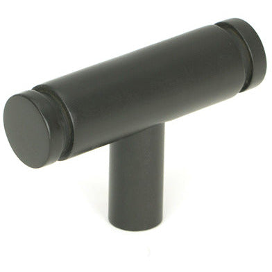 From The Anvil - Kelso T-Bar - Aged Bronze - 50588 - Choice Handles