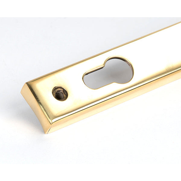 From The Anvil - Brompton Slimline Espag. Lock Set - Polished Brass - 50604 - Choice Handles