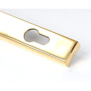 From The Anvil - Brompton Slimline Espag. Lock Set - Polished Brass - 50604 - Choice Handles