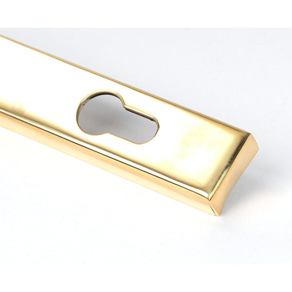 From The Anvil - Brompton Slimline Espag. Lock Set - Polished Brass - 50604 - Choice Handles