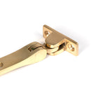From The Anvil - 8" Brompton Stay - Polished Brass - 50615 - Choice Handles