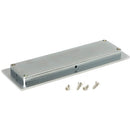 From The Anvil - 175mm Plain Rectangular Pull - Satin Chrome - 50638 - Choice Handles