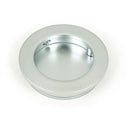 From The Anvil - 60mm Plain Round Pull - Satin Chrome - 50646 - Choice Handles