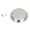 From The Anvil - 75mm Plain Round Pull - Satin Chrome - 50647 - Choice Handles