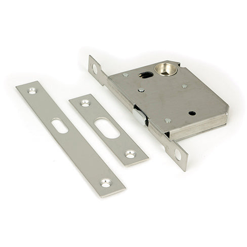 From The Anvil - 50mm Sliding Door Lock - Polished Chrome - 50662 - Choice Handles