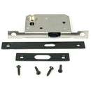 From The Anvil - 50mm Sliding Door Lock - Matt Black - 50665 - Choice Handles
