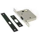 From The Anvil - 50mm Sliding Door Lock - Matt Black - 50665 - Choice Handles