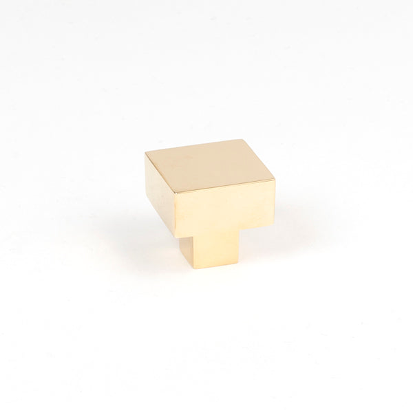 From The Anvil - Albers Cabinet Knob - 25mm - Polished Brass - 50667 - Choice Handles