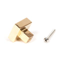 From The Anvil - Albers Cabinet Knob - 30mm - Polished Brass - 50668 - Choice Handles