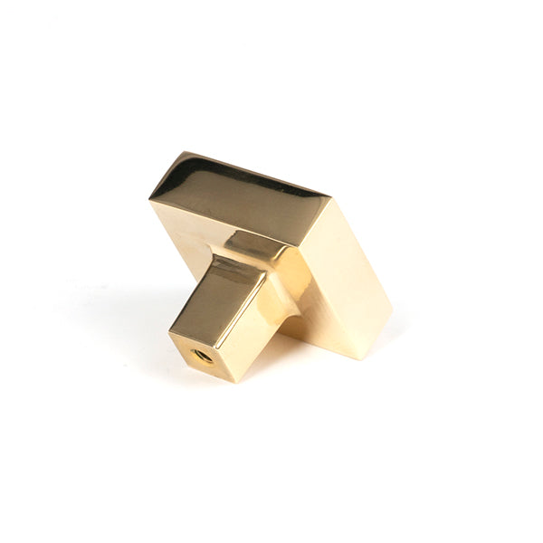 From The Anvil - Albers Cabinet Knob - 35mm - Polished Brass - 50669 - Choice Handles