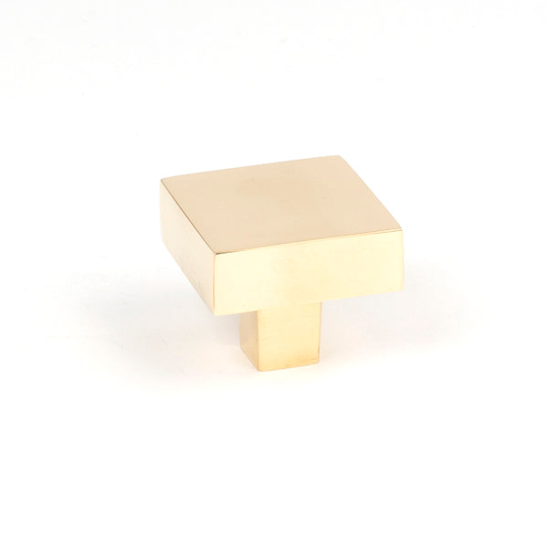 From The Anvil - Albers Cabinet Knob - 35mm - Polished Brass - 50669 - Choice Handles