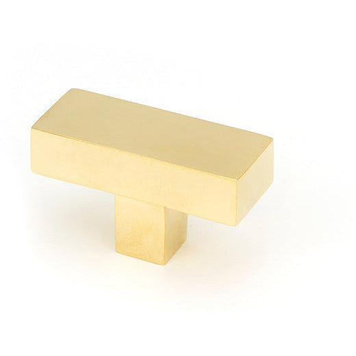 From The Anvil - Albers T-Bar - Polished Brass - 50670 - Choice Handles