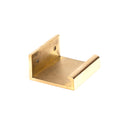 From The Anvil - 50mm Plain Edge Pull - Polished Brass - 50674 - Choice Handles