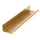 From The Anvil - 200mm Plain Edge Pull - Polished Brass - 50676 - Choice Handles