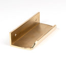 From The Anvil - 100mm Moore Edge Pull - Polished Brass - 50678 - Choice Handles