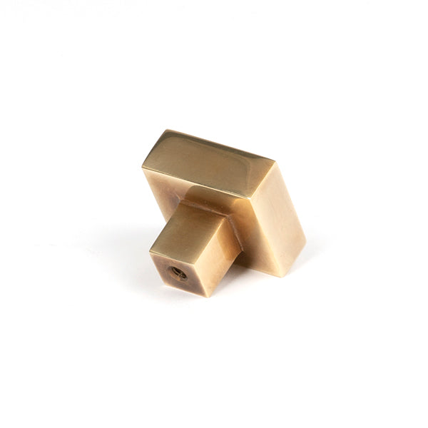 From The Anvil - Albers Cabinet Knob - 30mm - Aged Brass - 50681 - Choice Handles