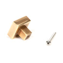 From The Anvil - Albers Cabinet Knob - 30mm - Aged Brass - 50681 - Choice Handles