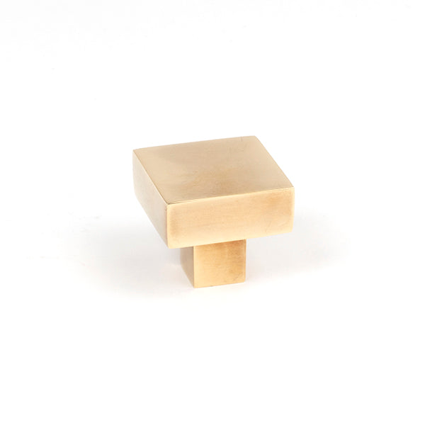 From The Anvil - Albers Cabinet Knob - 30mm - Aged Brass - 50681 - Choice Handles
