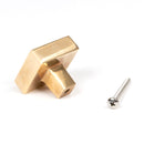 From The Anvil - Albers Cabinet Knob - 35mm - Aged Brass - 50682 - Choice Handles