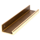 From The Anvil - 200mm Plain Edge Pull - Aged Brass - 50689 - Choice Handles