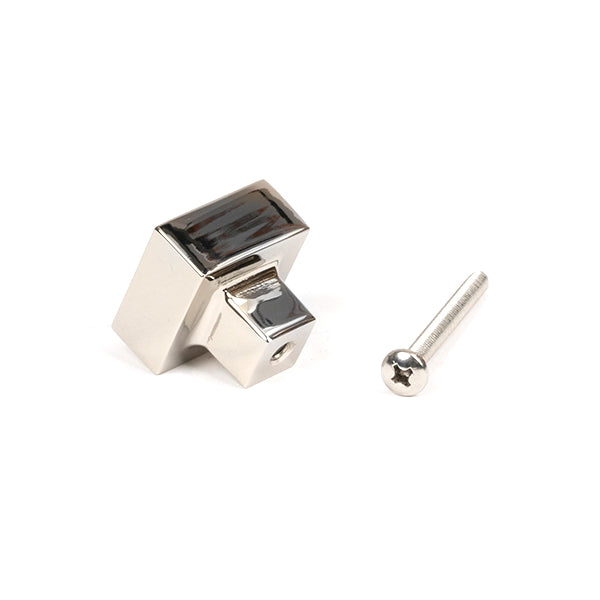 From The Anvil - Albers Cabinet Knob - 25mm - Polished Nickel - 50693 - Choice Handles