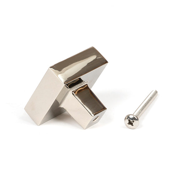 From The Anvil - Albers Cabinet Knob - 35mm - Polished Nickel - 50695 - Choice Handles