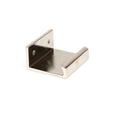 From The Anvil - 50mm Plain Edge Pull - Polished Nickel - 50700 - Choice Handles