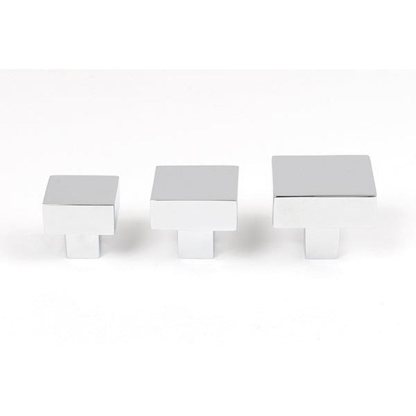 From The Anvil - Albers Cabinet Knob - 25mm - Polished Chrome - 50706 - Choice Handles