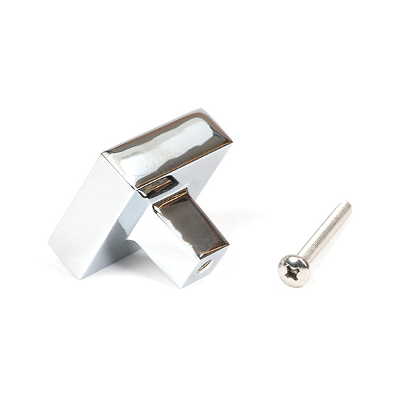 From The Anvil - Albers Cabinet Knob - 35mm - Polished Chrome - 50708 - Choice Handles