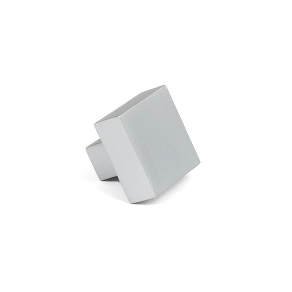 From The Anvil -  Albers Cabinet Knob - 30mm - Satin Chrome - 50720 - Choice Handles