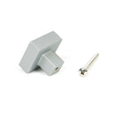 From The Anvil -  Albers Cabinet Knob - 30mm - Satin Chrome - 50720 - Choice Handles