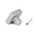 From The Anvil - Albers Cabinet Knob - 35mm - Satin Chrome - 50721 - Choice Handles