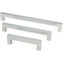From The Anvil - Albers Pull Handle - Large - Satin Chrome - 50725 - Choice Handles